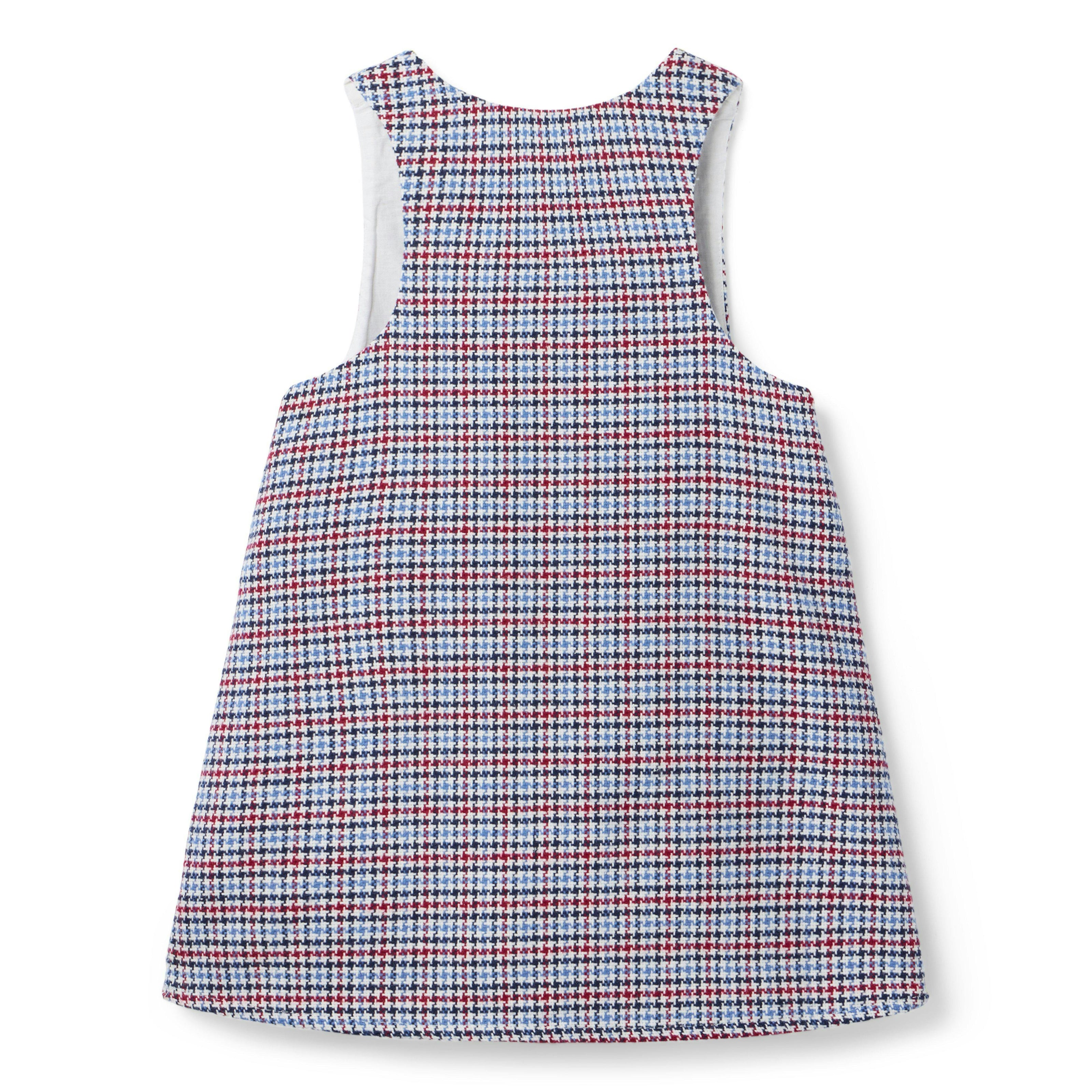 Houndstooth Twill Jumper, multicolor
