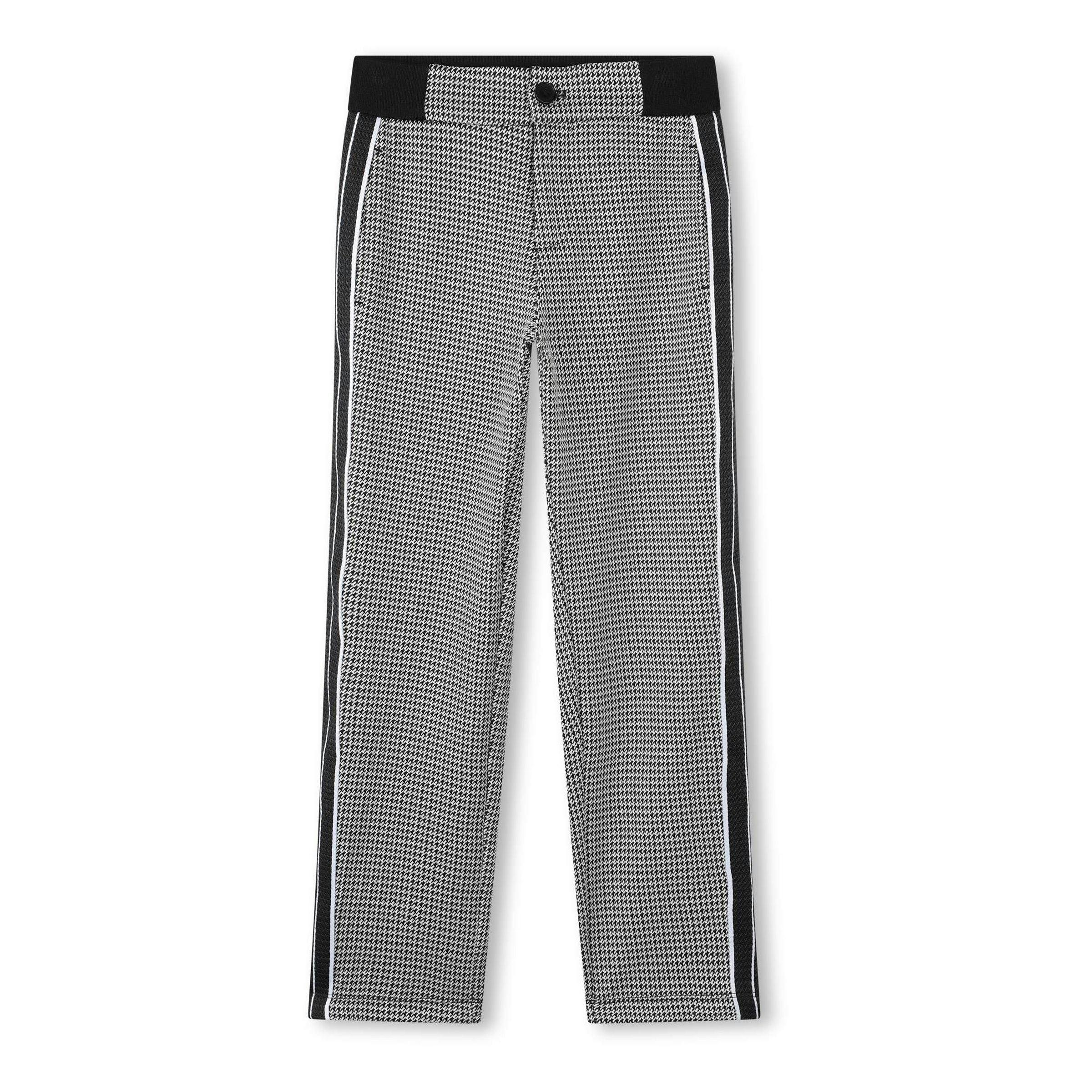 Plaid Houndstooth Trousers