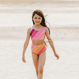 Sunset Beach Rainbow Two Piece Tank