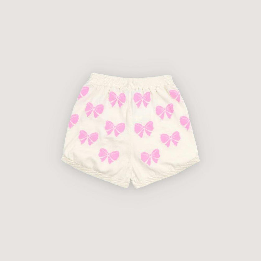 Pinpilin Short Pink Lavander Bow