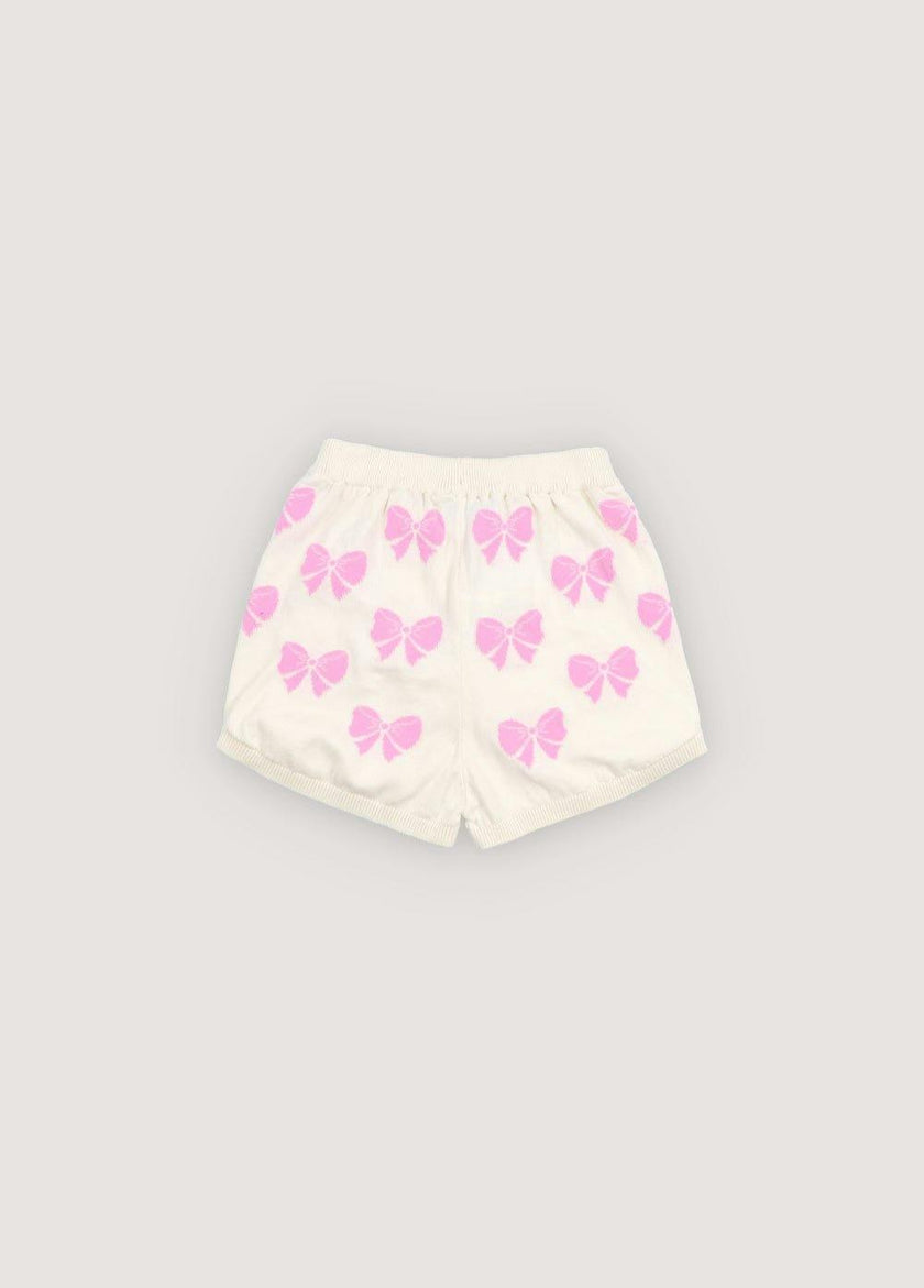 Pinpilin Short Pink Lavander Bow