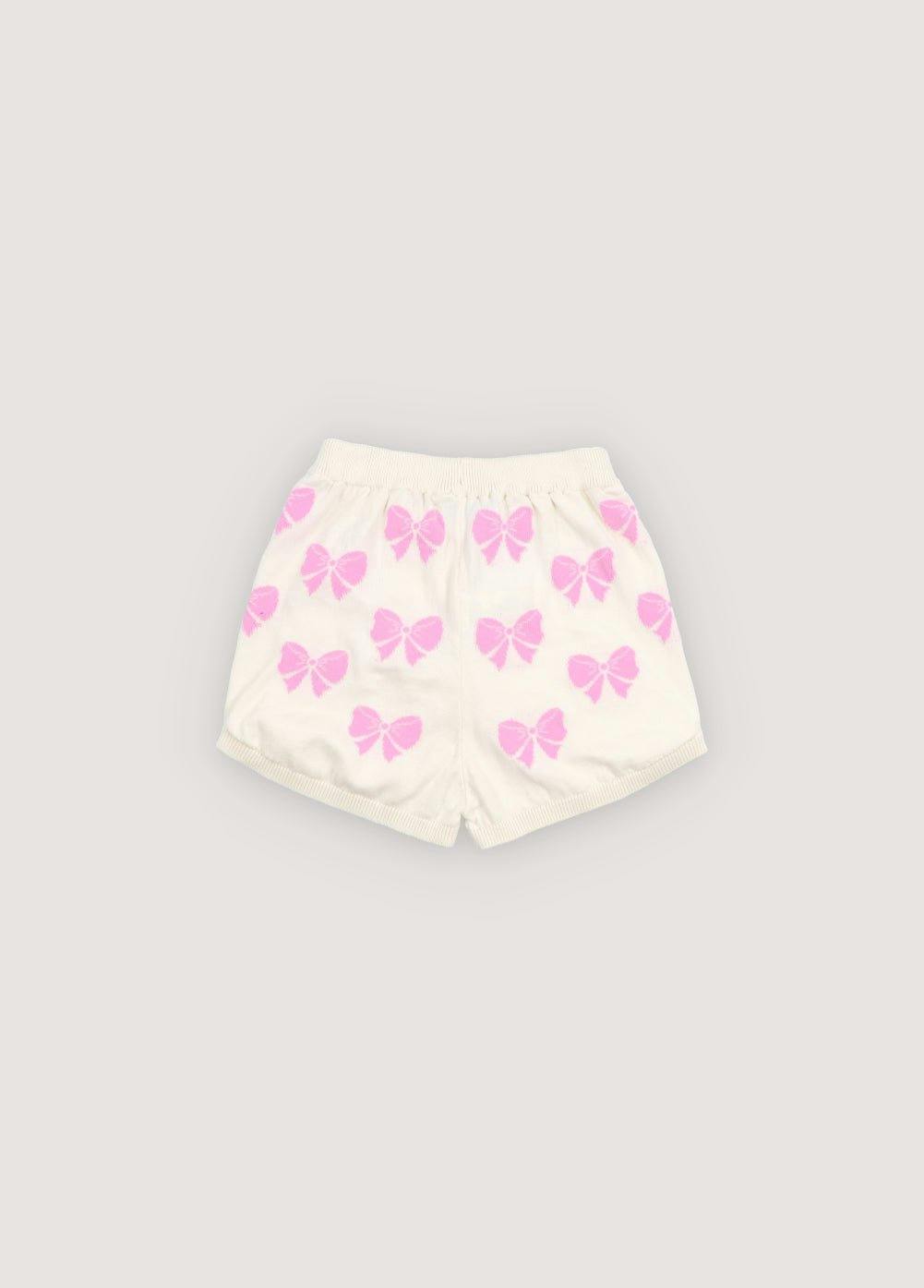Pinpilin Short Pink Lavander Bow