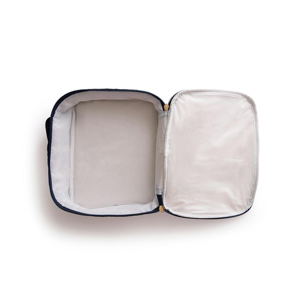 Denim and Multi-color Gemstones Lunchbox by Packed Party | Girl's Lunch Box with Anti-Microbial Lining