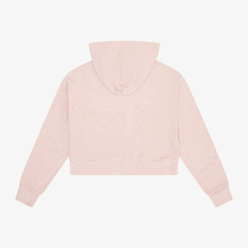 Tenly Hacci Rib Box Hoodie Pullover