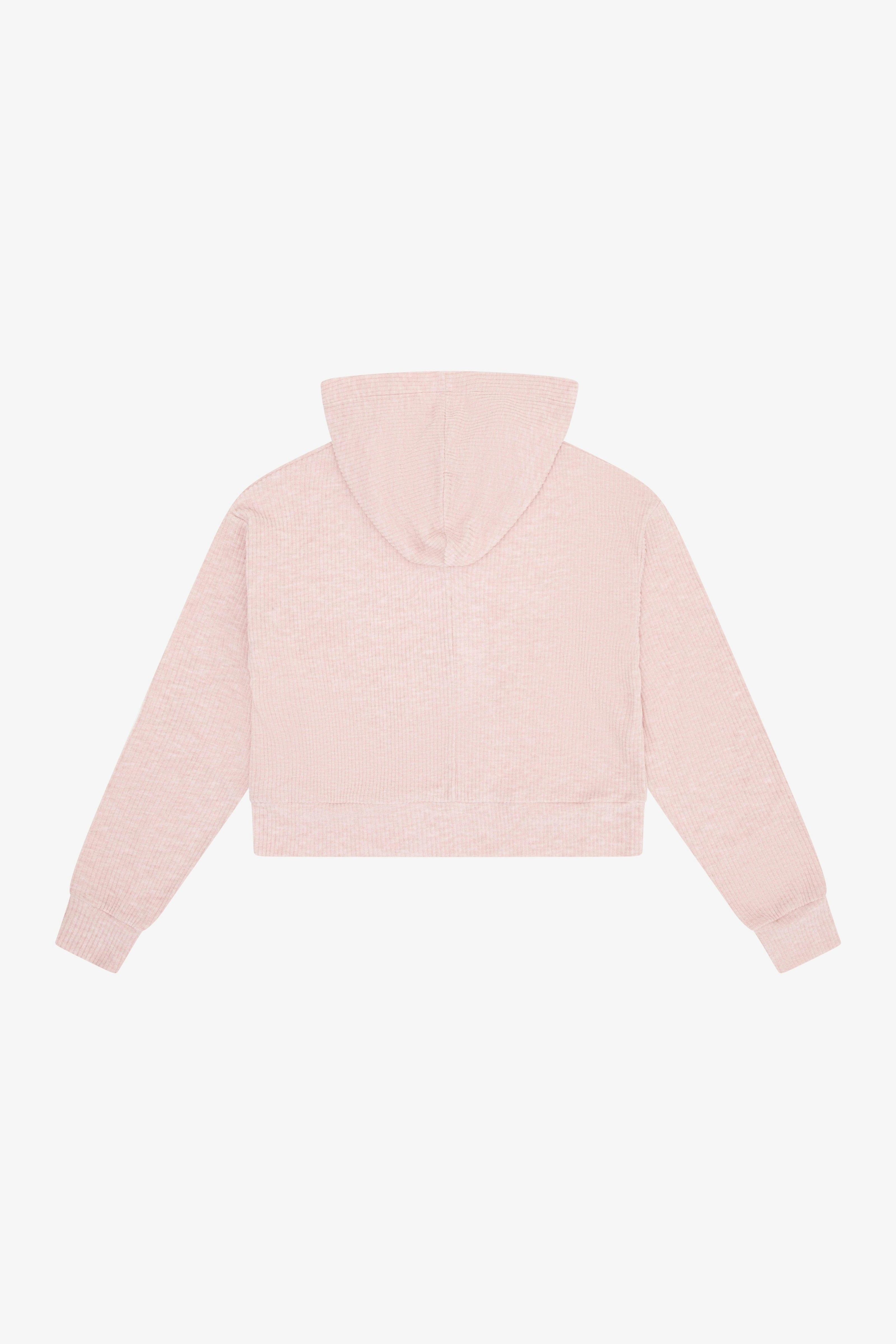 Tenly Hacci Rib Box Hoodie Pullover
