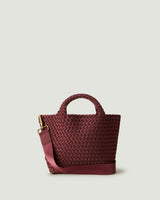 St. Barths Small Tote | Bordeaux