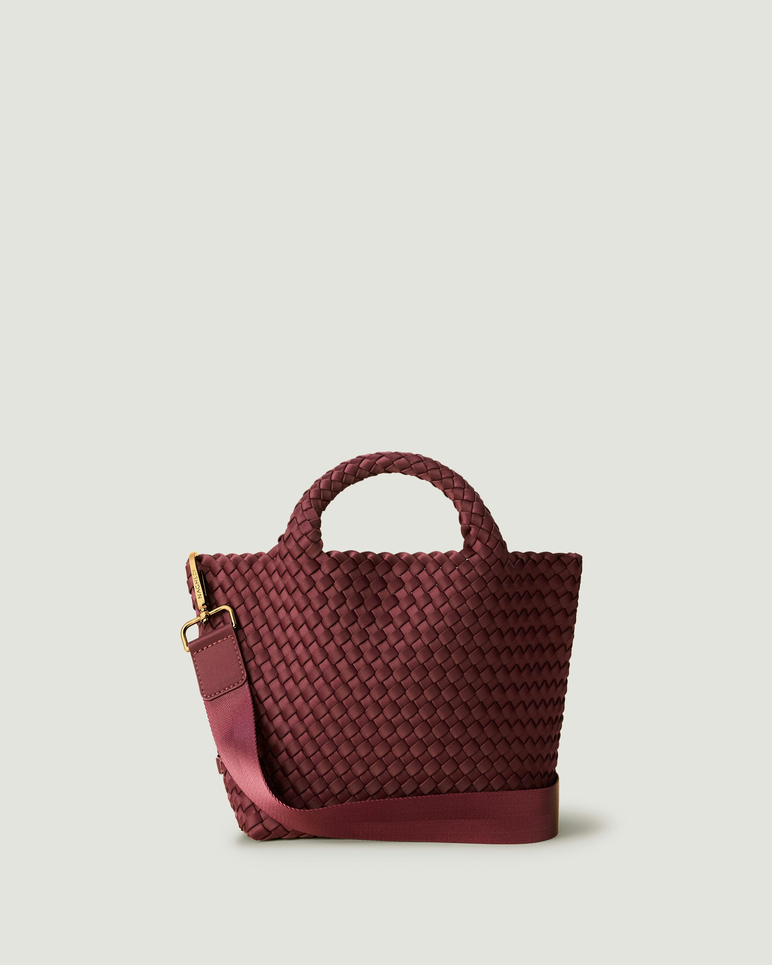 St. Barths Small Tote | Bordeaux