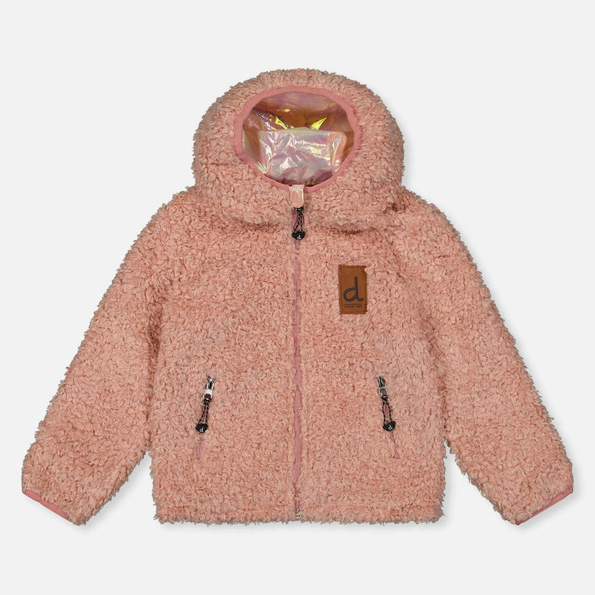 Baby Reversible Mid-Season Jacket Pink