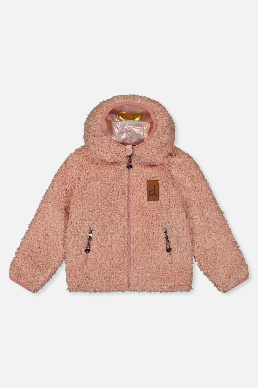 Baby Reversible Mid-Season Jacket Pink