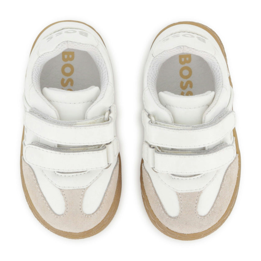 White Logo Detail Sneaker