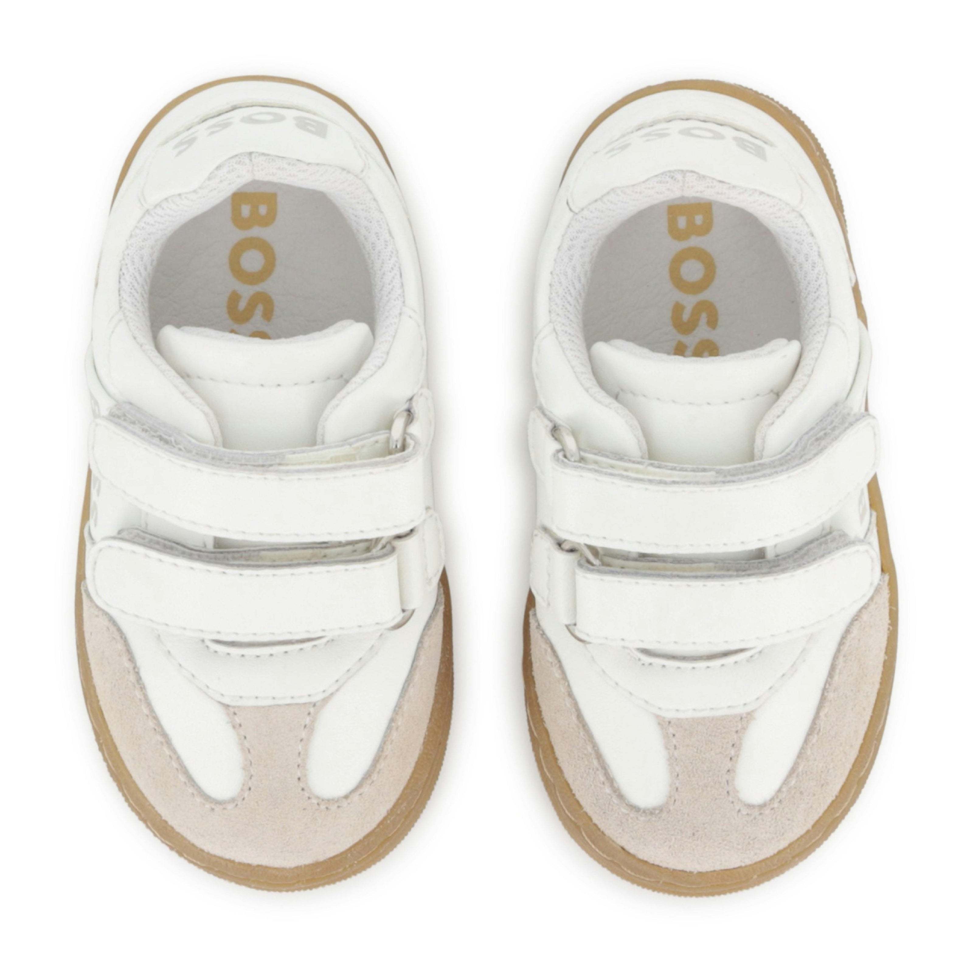 White Logo Detail Sneaker