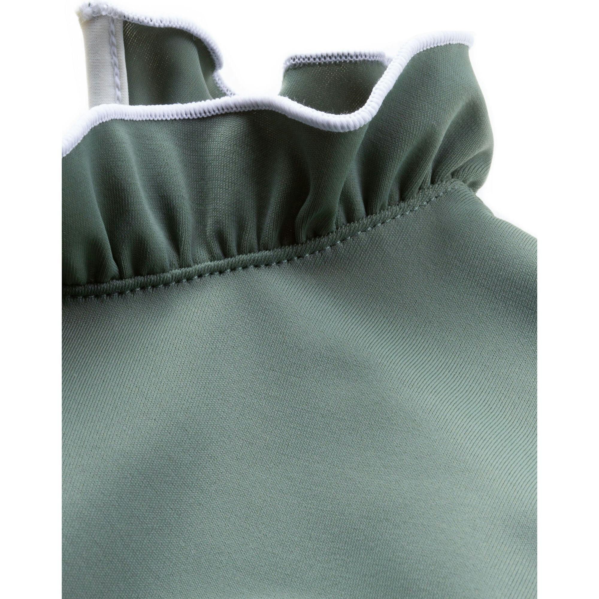 Sofia Surf Suit in Sage Green & Ivory