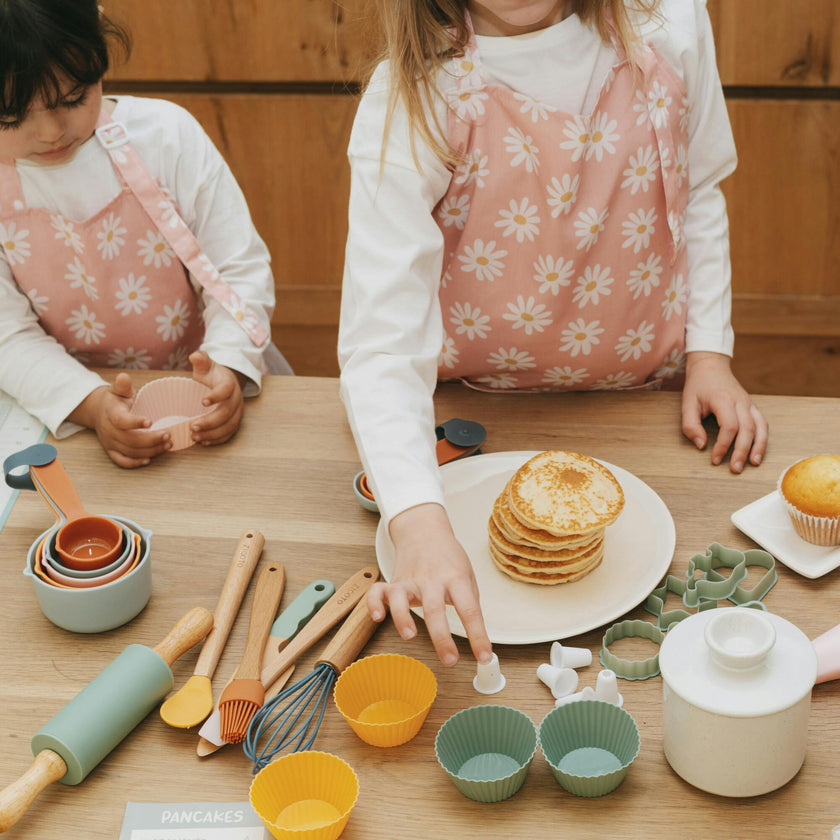 Kid Safe Cooking Tools - Kids Baking Set Gift for Girls