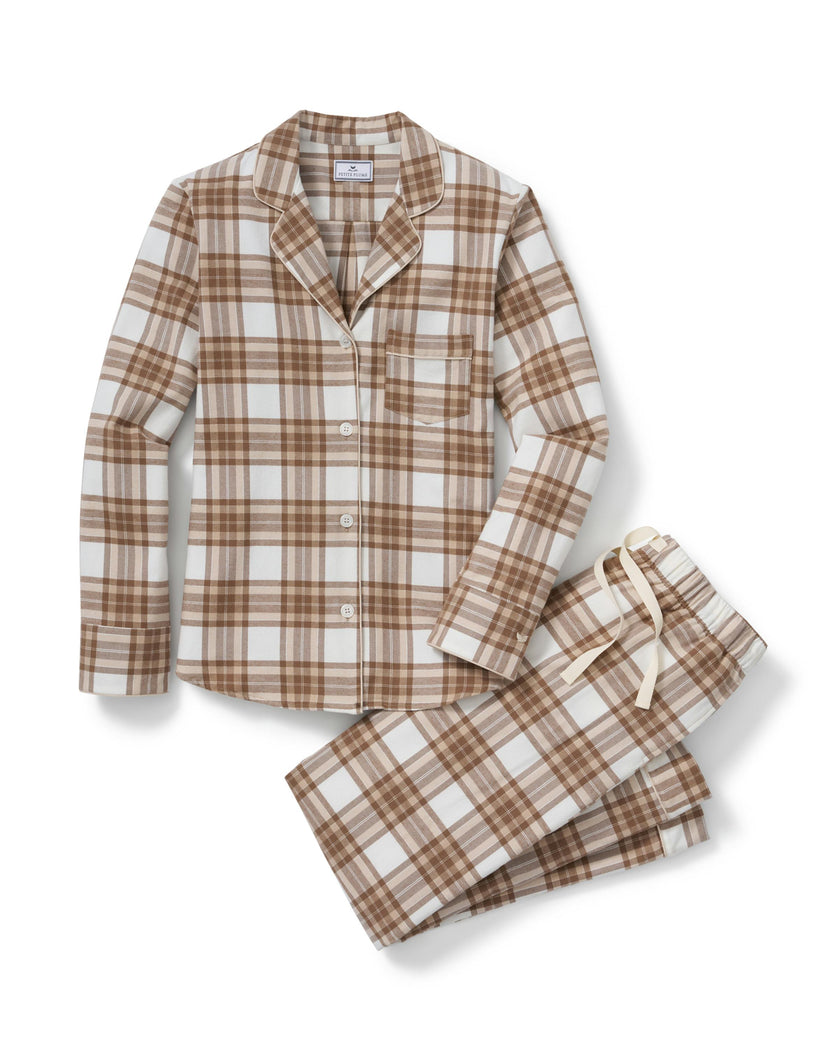 Women's Twill Pajama Set in Cotswolds Tartan