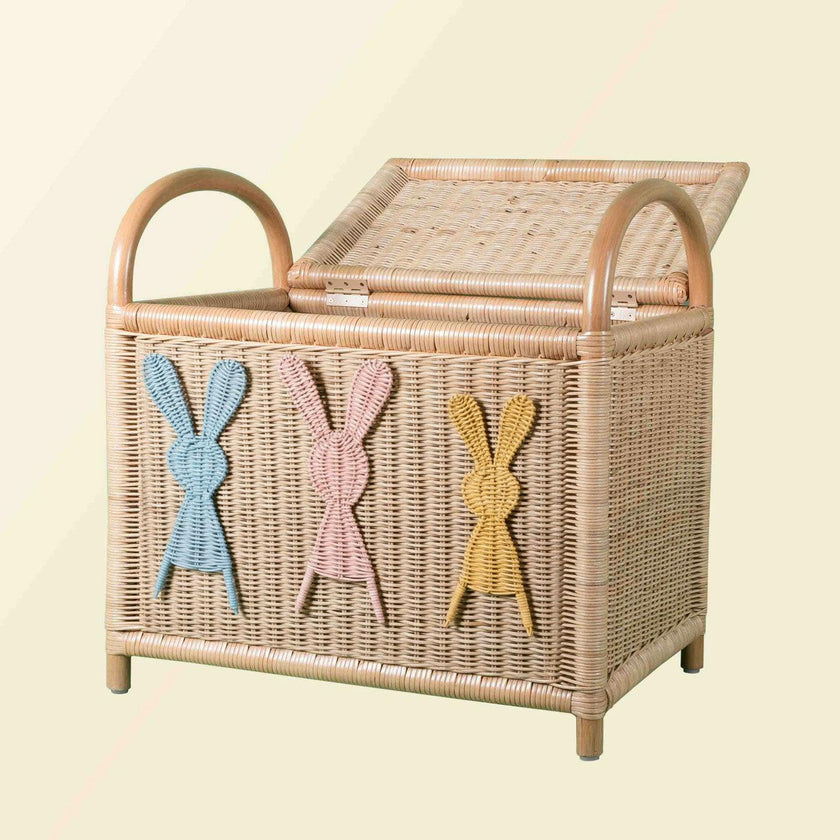 Handcrafted - Anais Toy Trunk - Rattan Wicker