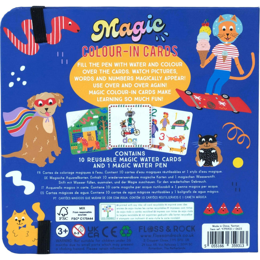 Pets Magic Water Pen & Cards