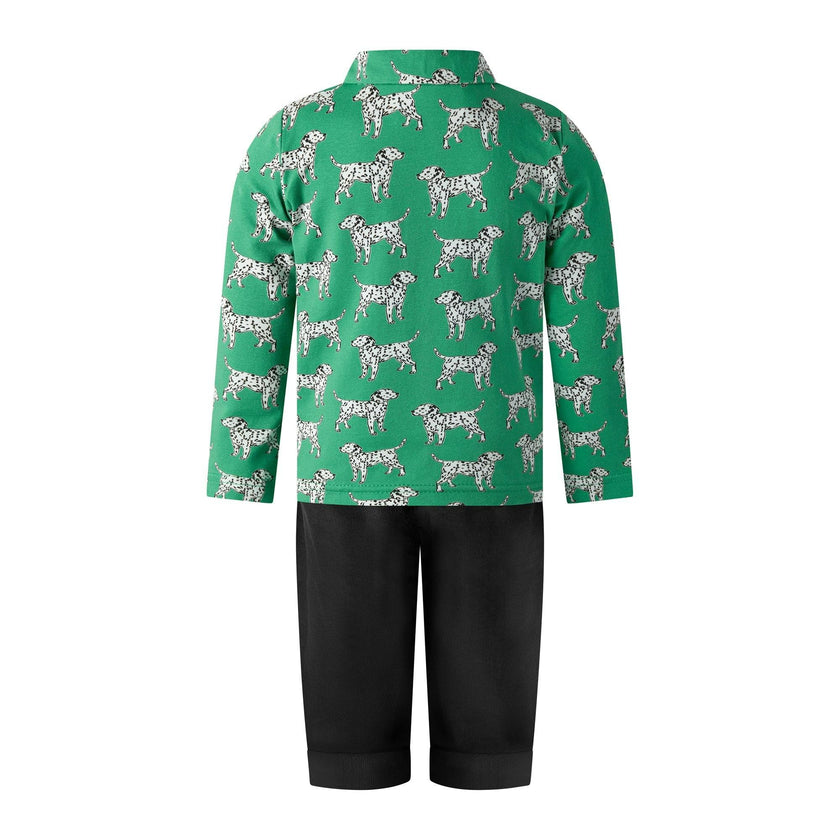 Dalmation Polo Shirt & Trouser Set