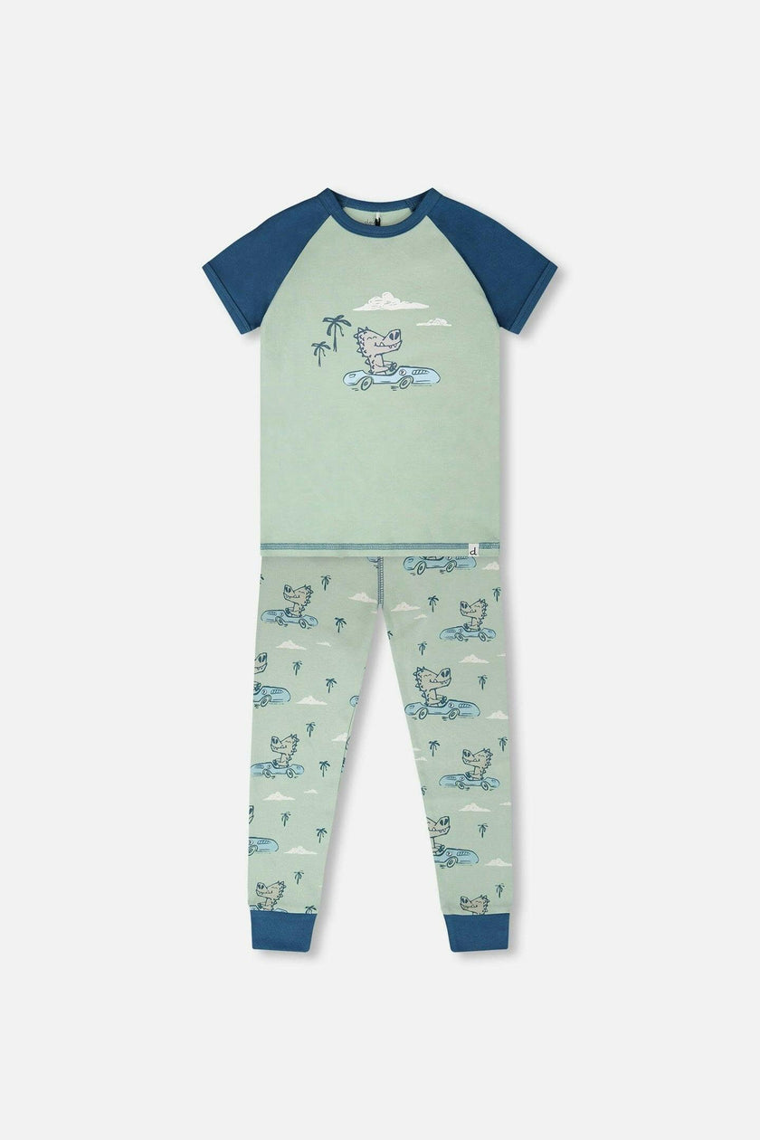 Organic Cotton Two-Piece Pajamas Set