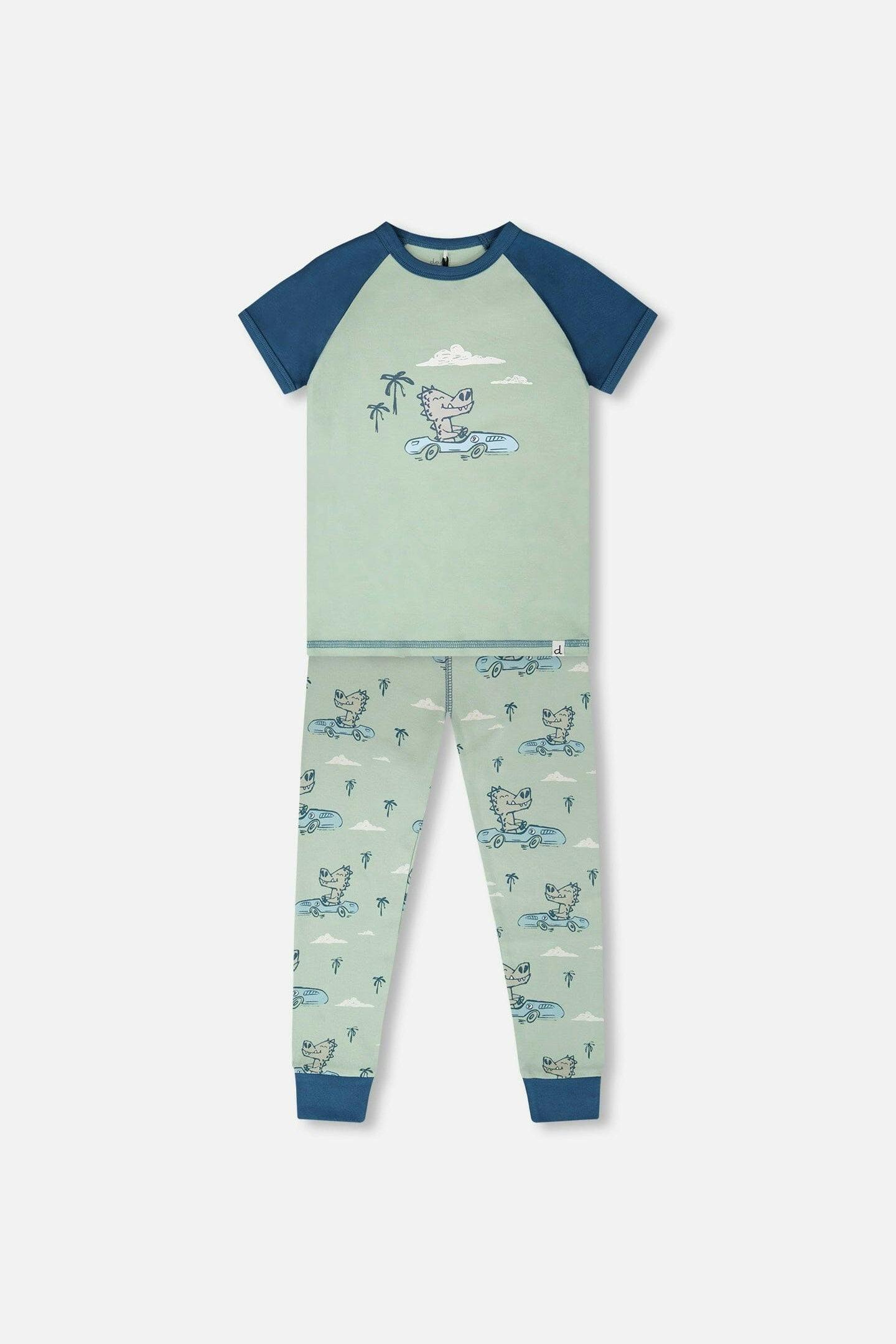 Organic Cotton Two-Piece Pajamas Set