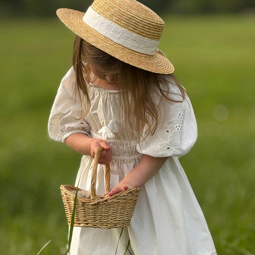 Blanca White Cotton Dress