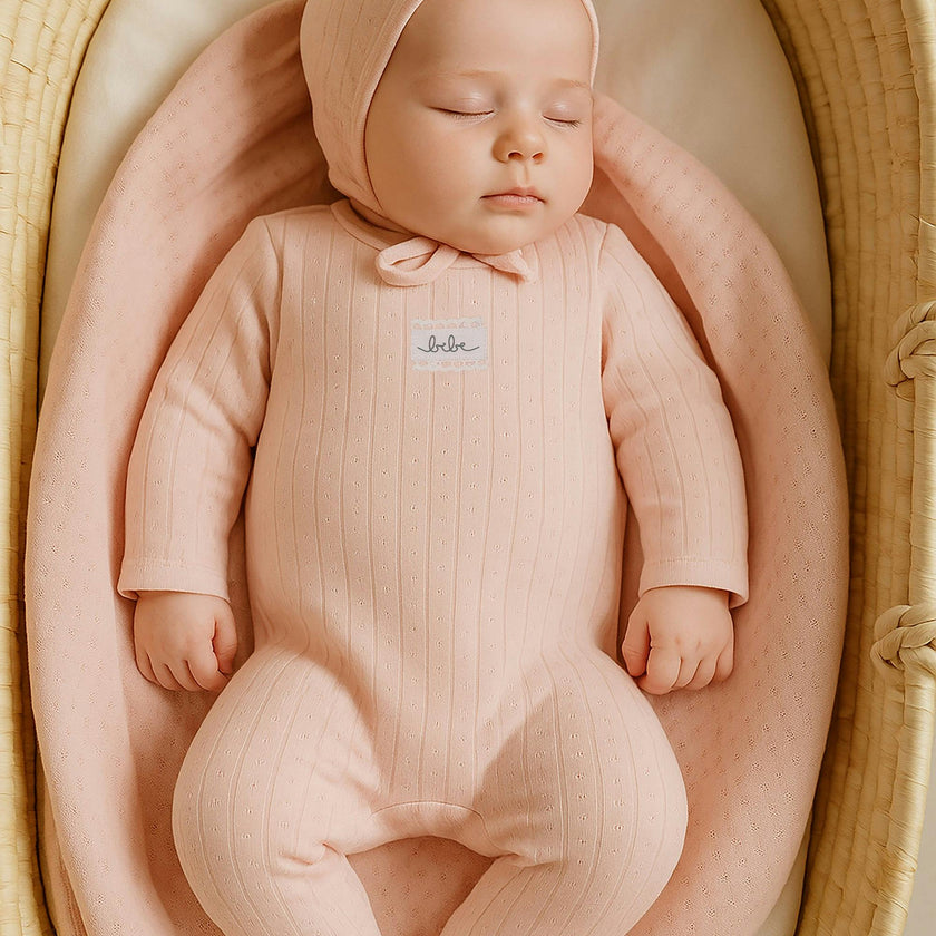 Bebe Pointelle Footie
