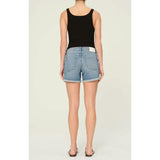 Zoie Jean Shorts Maternity Relaxed 4.5 | Lt Springdale Rolled