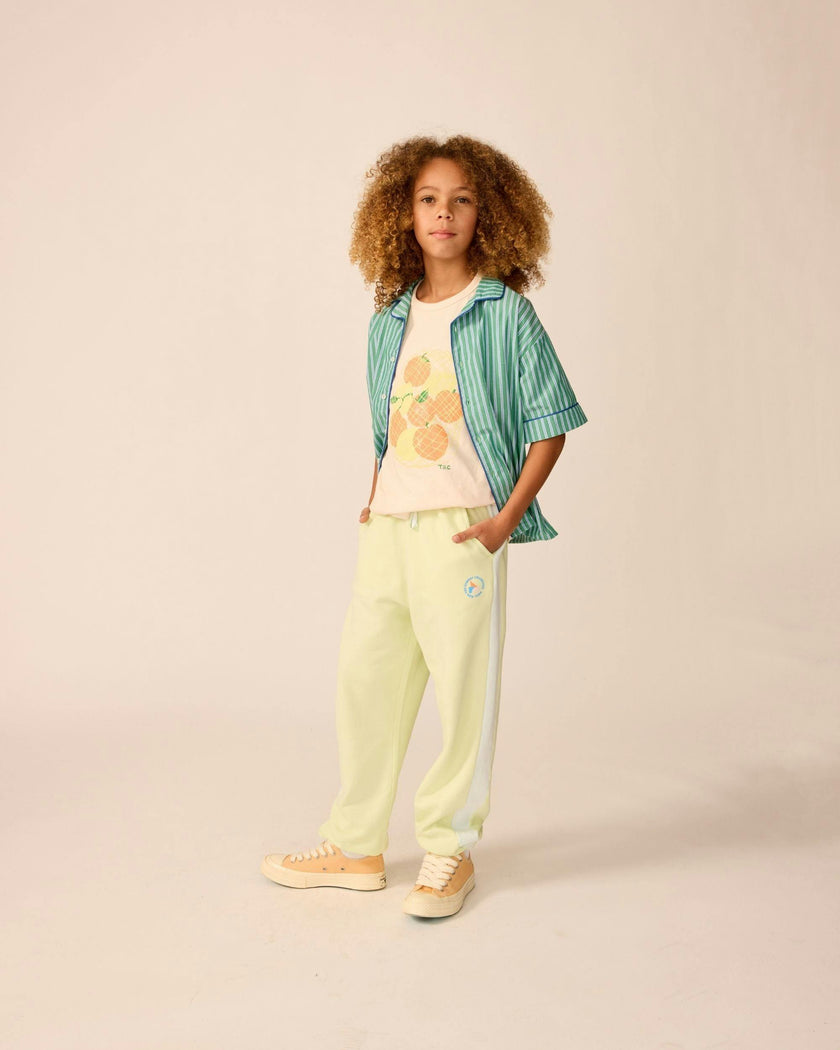 Organic Weekend Jogger in Keylime