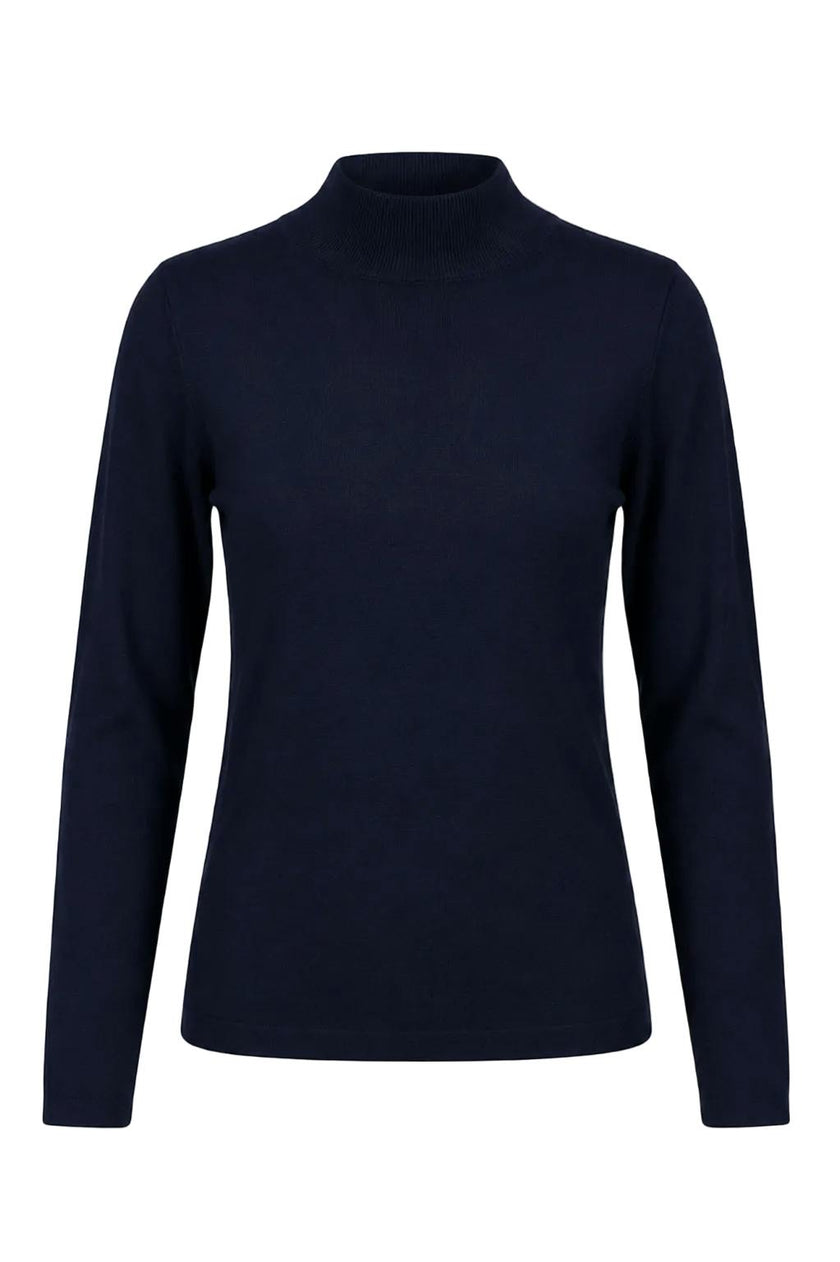 Knit Mock Neck