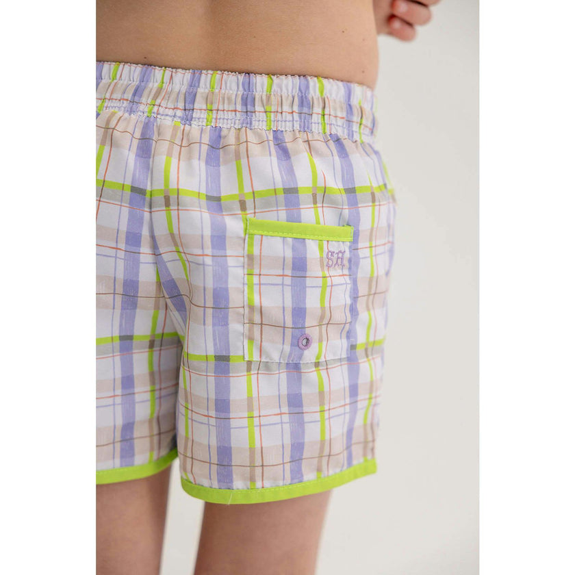 Talmadge Trunk in Plaid | SH x Teil