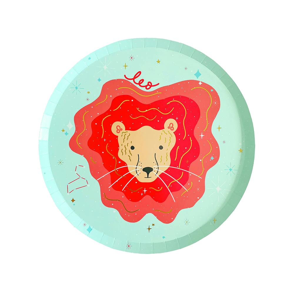 Zodiac Leo Dinner Plates