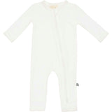 Zippered Romper, Cloud