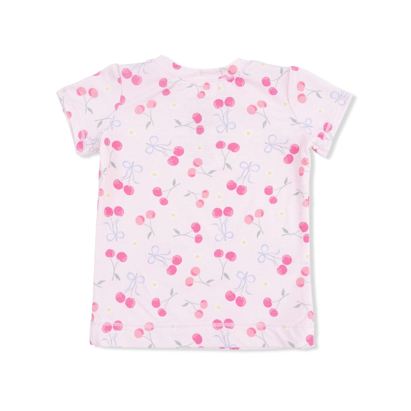 Sweet Bow Cherries - Loungewear Short Set