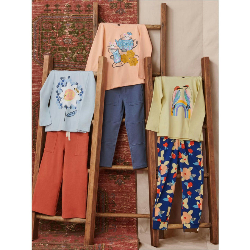 Pollinator Graphic Tee, Blue