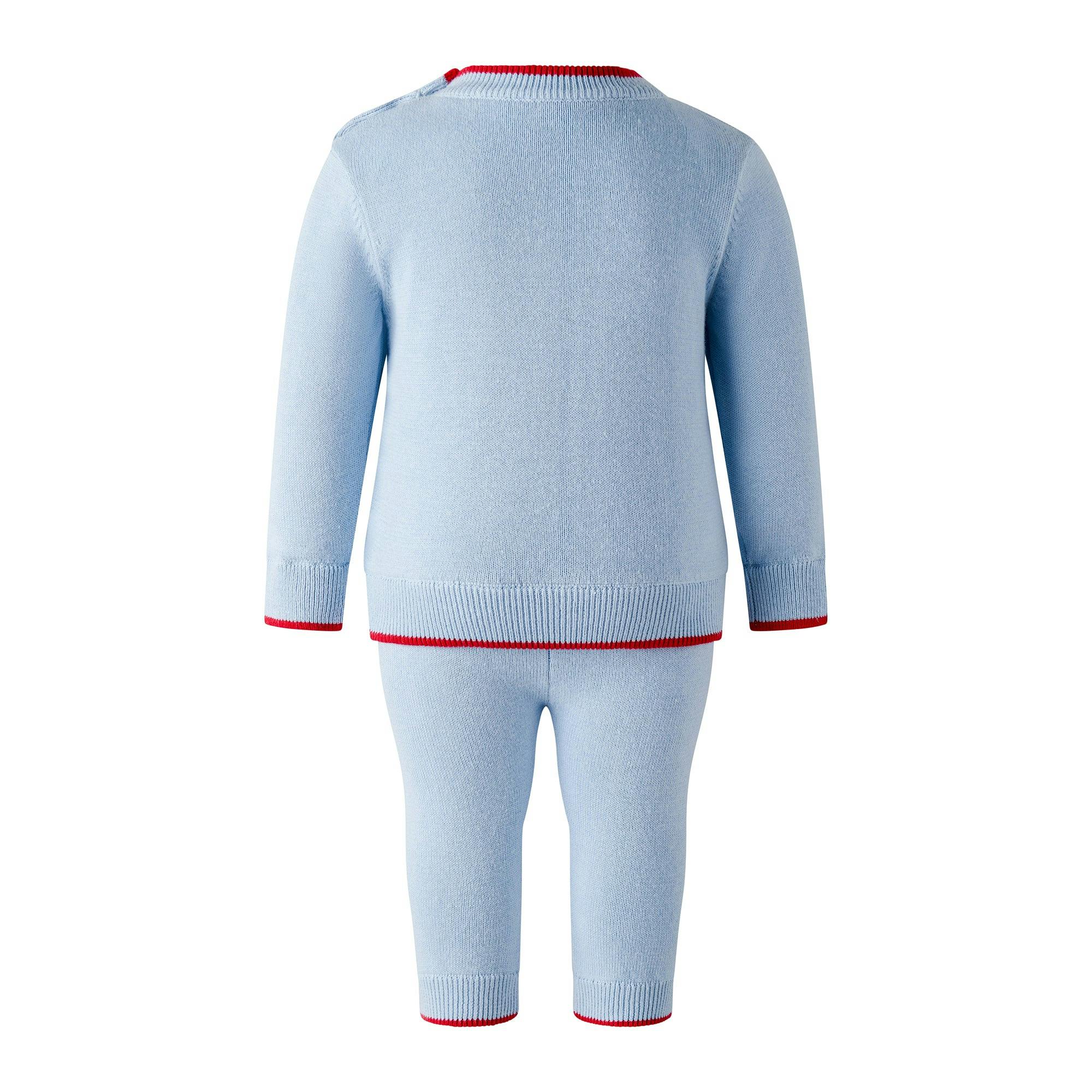 Sailboat Intarsia Sweater Set