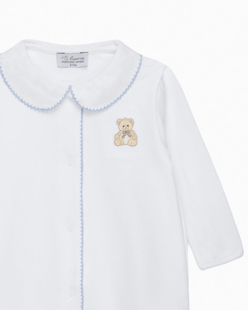 Baby Teddy Embroidered Onesie