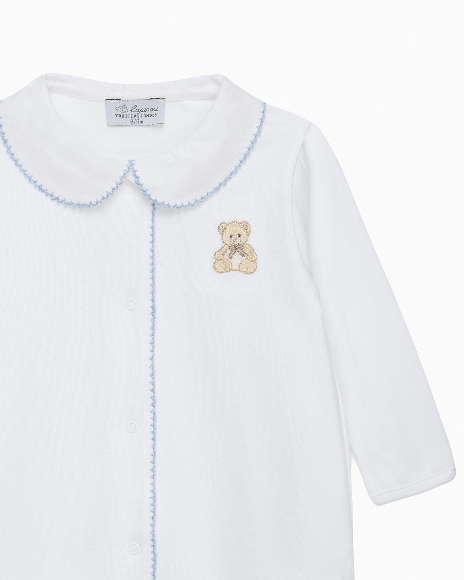 Baby Teddy Embroidered Onesie
