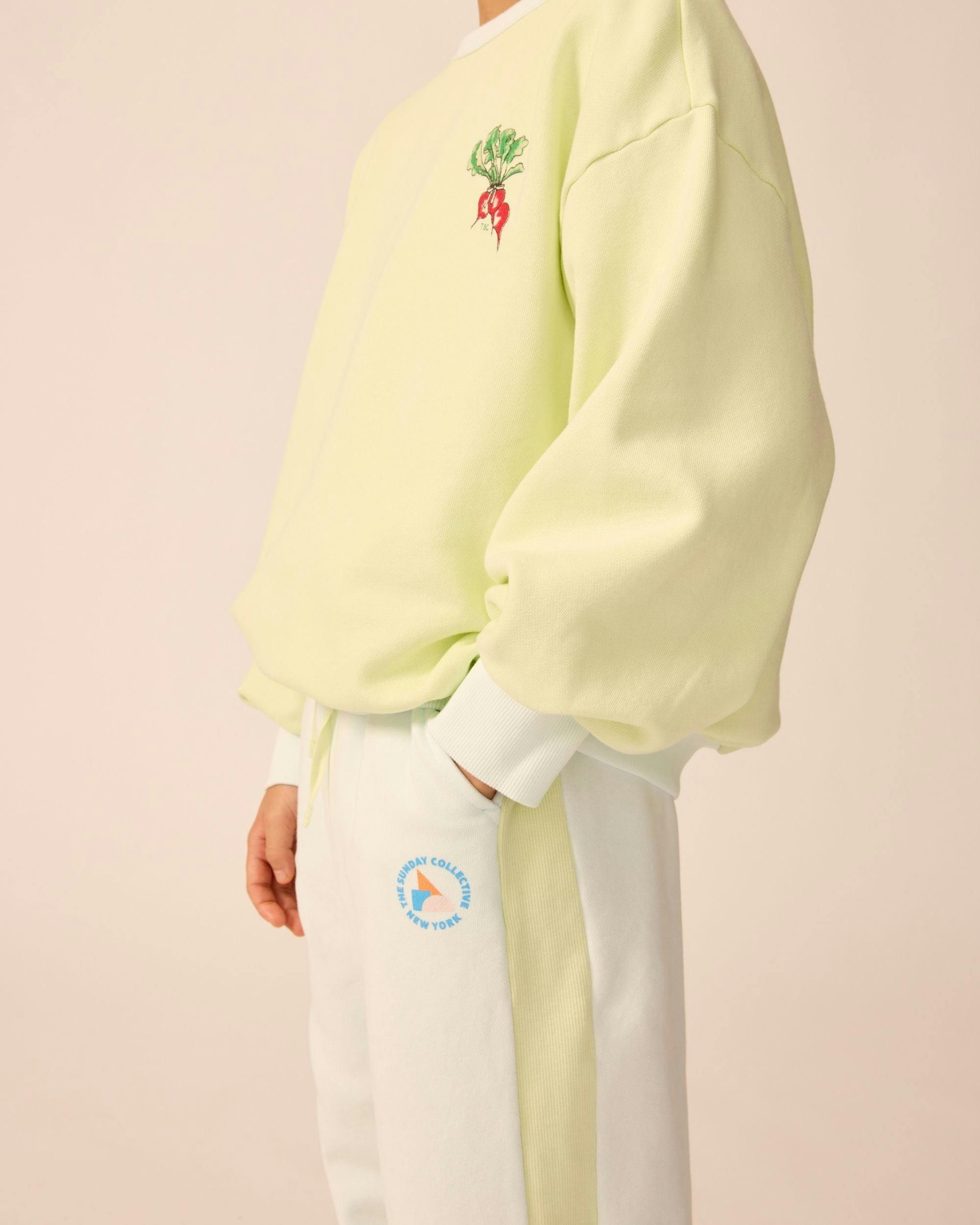 Organic Weekend Jogger in Sky Blue