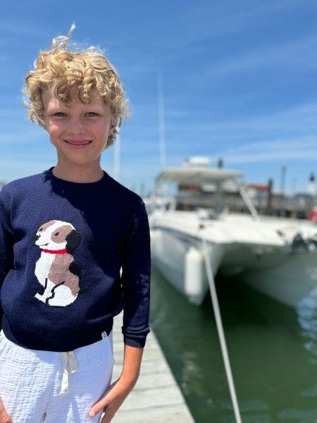 HENRY Navy Sweater