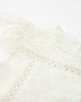 Alisha Frill Embroidered Mini Dress (Baby)