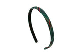 Winter Check Thin Headband