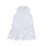Baseball Stripe - Polo Dress with Cartwheel Short