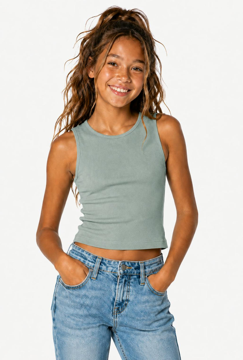 Sleeveless Seamless Top (8-12y)