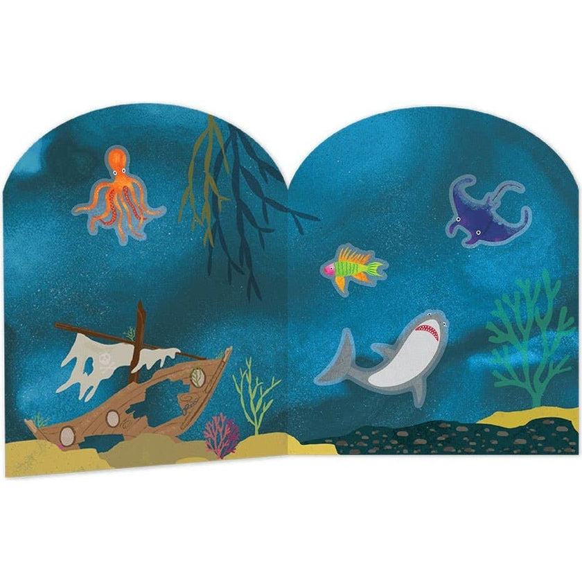 Stick & Play book Deep Sea