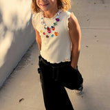 Gem Ruffle Tank