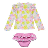 Aloha Vacay Recycled Ruffle Set