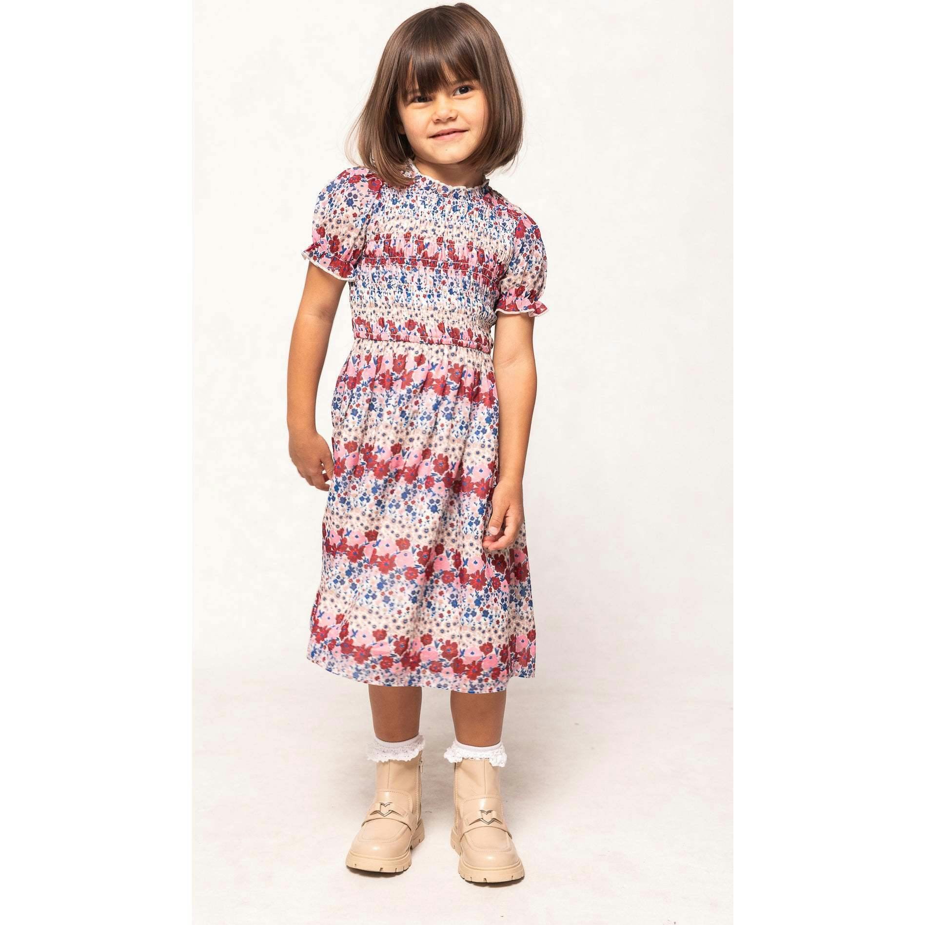 Mini Hayden Dress in Lush Garden