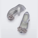 Glitter Gray Ballet Flat
