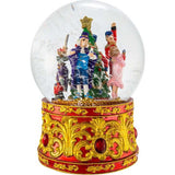 120MM Musical Lighted Nutcracker Water Globe