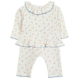 TARTINE ET CHOCOLAT Tiny Flowers Baby Set