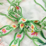 Kaylee Cotton Embroidered Maxi Dress